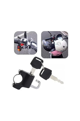 Hubrendy Sh Sunup Sn-24295 22-26mm Universal Motosiklet Kask Kilidi