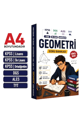 2026 Kpss-ags-dgs-ales-tyt Anamorfik Geometri Soru Bankası Çözümlü Güncel Baskı