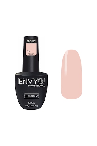 Envy Kalıcı Oje For French Collection Yarı Şeffaf Secret Nude Kalıcı Oje 10gr