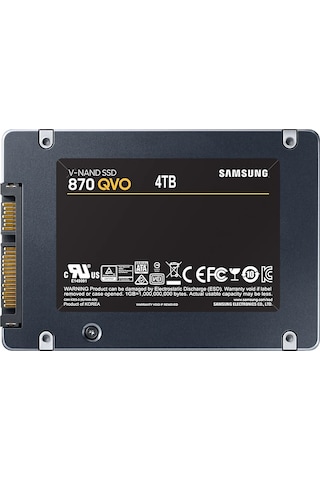 4TB SAMSUNG 870 560/530MB/s QVO MZ-77Q4T0BW SSD