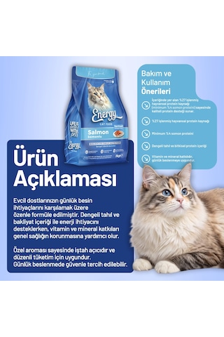 Somonlu Kısırlaştırılmış Kedi Maması - 12 Adet