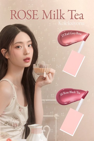 Dasique Yoğun Parlaklık Ve Canlı Renkler Sunan Kalıcı Tint Juicy Dewy Tint 26 Rose Black Tea 26 Rose Black Tea