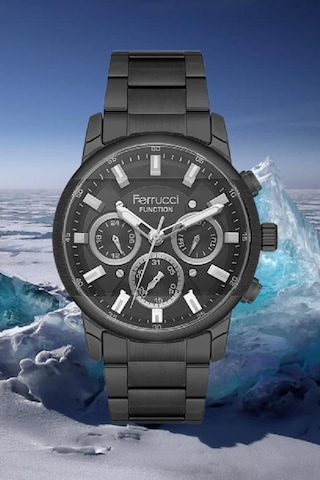 Ferrucci Fcf 0625 03573m.05 Erkek Kol Saati Metalik Gri