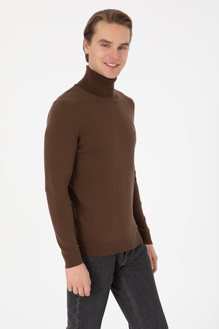 U.s. Polo Assn. Erkek Kahverengi Kazak /triko 50313640-vr029 Kahverengı