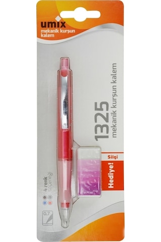 1325 0,7 Mm Versatil Kalem + Silgi Seti Karışık Renk Yollanmaktadır. Çok Renkli