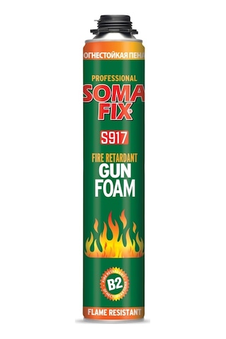 750 ML B2 Tabancalı Yangına Dayanıklı Poliüretan Köpük Somafıx