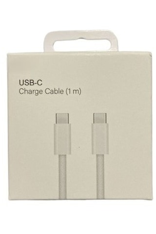 Apple iPhone 15 Pro Uyumlu 60w Şarj Ve Data Kablosu Plus
