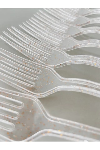 Riota Tek Kullanımlık Plastik Çatal Seti 18 Cm 10 Adet 169670611 10