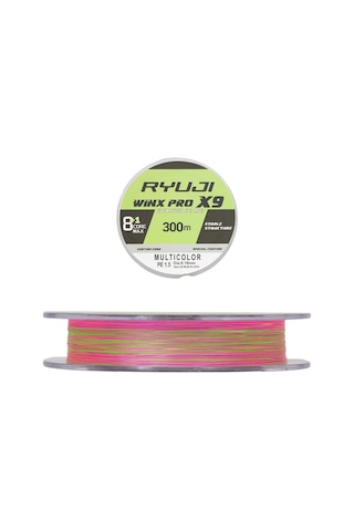 Ryuji Win-x Pro 9b Multicolor 300m İp Misina 0,14mm 0,14mm