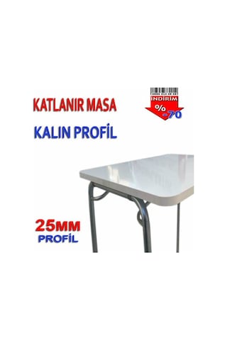 Depolife 60X80 Cm Mutfak Yemek Ders Çalışma Masası Katlanır Ayaklı Depolif