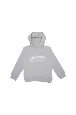United Colors Of Benetton Benetton Erkek Çocuk Sweatshirt - Gri Bnt-b21604 Gri