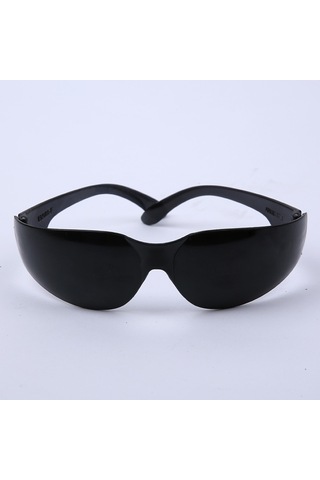Sones Parlama Önleyici Çalışma Koruyucu Gözlükleri Kaynak Koruyucu Gözlükleri Siyah