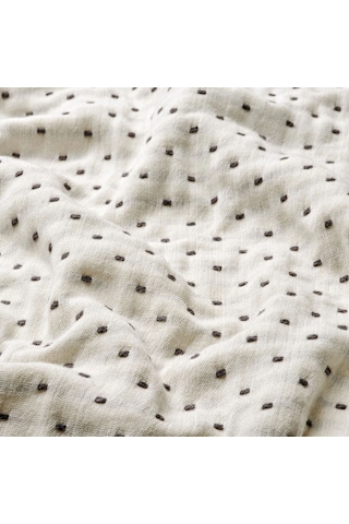 Ikea Jakobslılja Polar Koltuk Örtüsü Tek Kişilik 150 X 250 Cm Bej - Gri