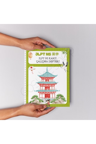 Jlpt N5 Kanji Çalışma Defteri Baskılı