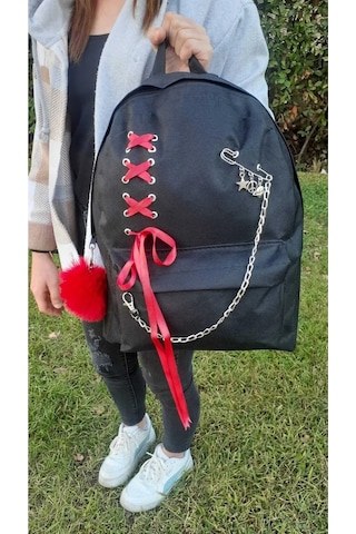 Shopiolog Çanta Unisex Kore Model Sırt Çantası
