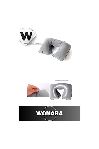 Wonara Dayanıklı Şişme Seyahat Yastığı