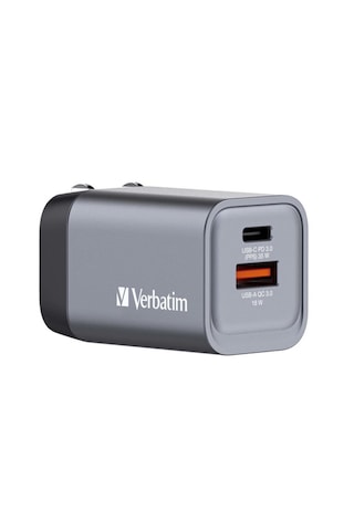 Verbatim 32200 GNC-35 2-Bağlantı Noktalı 35W GaN Duvar Şarj Cihazı