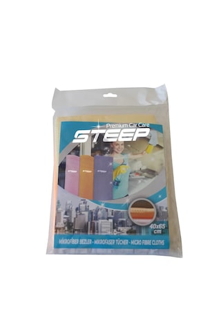 Steep Mikrofiber 40x40 Cm Baklava Desen Cam Temizlik Bezi