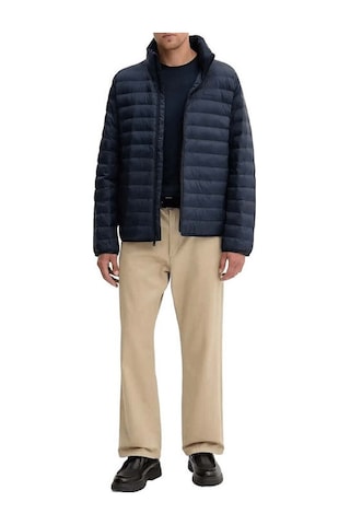 Erkek Regular Fit Kapitone Şişme Mont - Lacivert Dark Sapphire