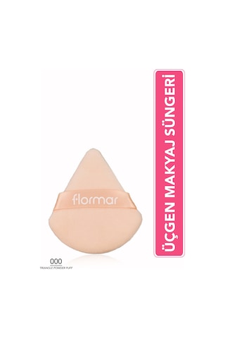 Flormar Üçgen Yumuşak Pamuksu Dokulu Kompakt Pudra Süngeri