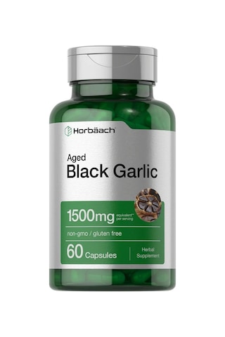 Aged Black Garlic 1500 Mg 60 Capsules