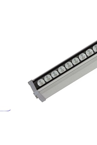 70 Cm Wallwasher Led Bina Dış Duvar Aydınlatma Renkli Rgb Işık Gri