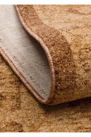 Shiraz Shr 01 Beige Vintage Eskitme Tarzı Yumuşak Dokulu Salon Halısı Oturma Odası Halısı Bej