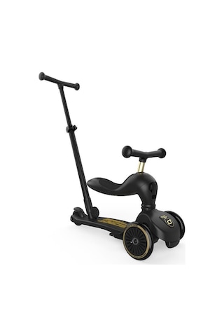 Scoot And Ride Push And Go Ebeveyn Kontrollü Çocuk Scooter Black&gold Limited Edition 240527-00089