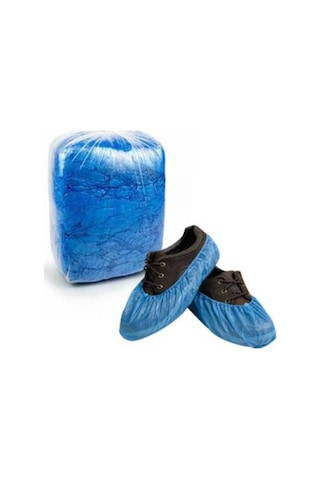 Galoş 500 Adet Mavi Tek Kullanımlık Hijyenik Ayak Koruyucu Pratik Çözüm