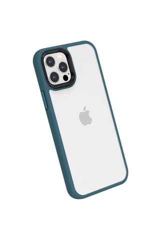 Apple Uyumlu iPhone 12 Pro Kılıf Zore Cann Kapak Yeşil