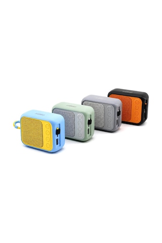 Kımısop Kms-312c Platoon Pl-4692 Bluetooth Wireless Hoparlör Speaker Renkli 5w Mini Mikrofon