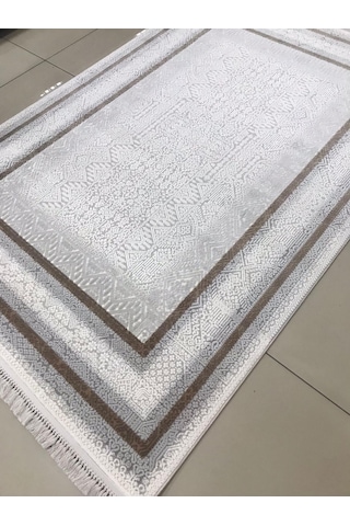 Padişah Halı Santo 77771 070 Serisi Akrilik Salon Oturma Yatak Odası Halısı Kahve