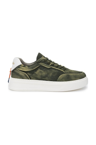 Barracuda Erkek Hakiki Deri Yeşil/beyaz Sneakers & Spor Ayakkabı 511 Bu3510a Erk Ayk Y24 Denım Verde/bıanco Yeşil - Beyaz