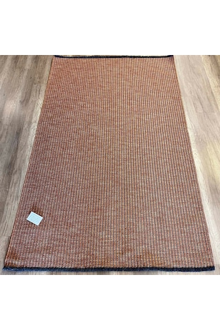 Hoom Rugs Mirel 7310 Terra Kaymaz Pamuklu Dekoratif Kilim