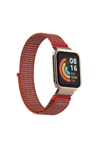 Xiaomi Redmi Watch Mi Watch Lite Uyumlu Krd-61 Hasır Ardx Kordon-no18