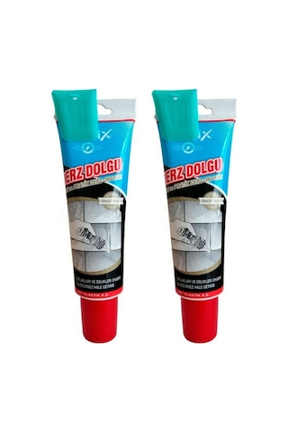 Hatfix 400ml Gaga Uçlu Beyaz Derz Dolgu 2 Adet Seramik Derzi Seramik Derz Dolguı