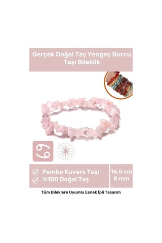 Enenstyle Fashıon Boutıqueunisex Yengeç Burcu Enerjisini Yükselten Doğal Taş Bileklik Yengeç Burçları Için Burç Taşı Bileklik Çok Renkli Çok Renkli