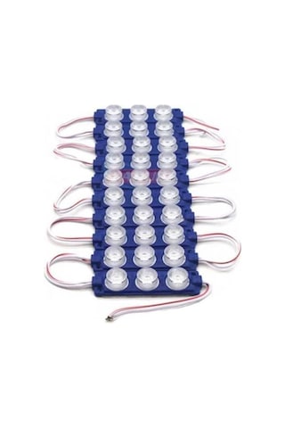 12v Camlı Soft Parmak Mavi