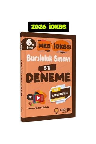 Ardışık Yayıncılık 6. Sınıf Bursluluk Sınavı Soru Bankası Ve Deneme Seti