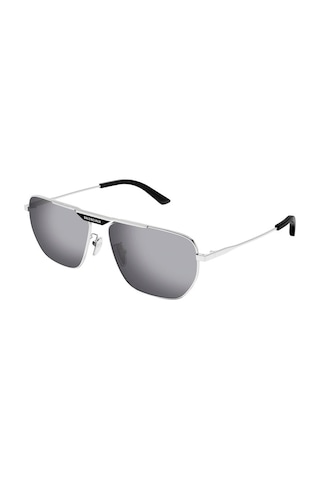 Balenciaga Bb0298sa Erkek Güneş Gözlüğü Silver