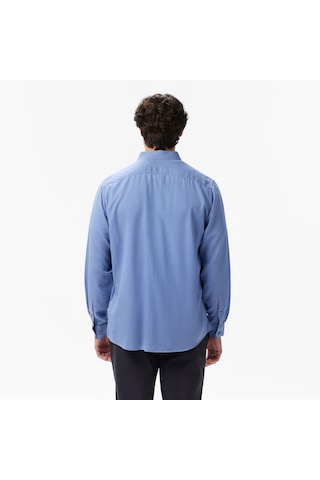 Nautica Erkek Mavi Classic Fit Gömlek Düz W57232t Mavi