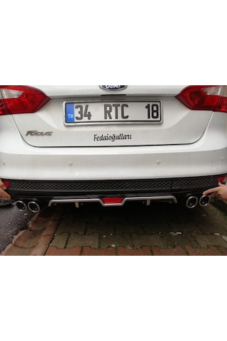 Ford Focus Egzoz Görünümlü Difüzör 2012 - 2017 N11.23629