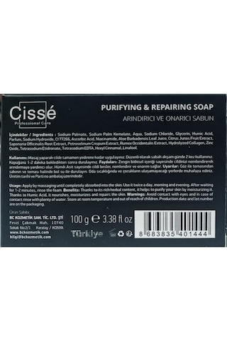 Cisse Arındırıcı ve Onarıcı Sabun 100 G