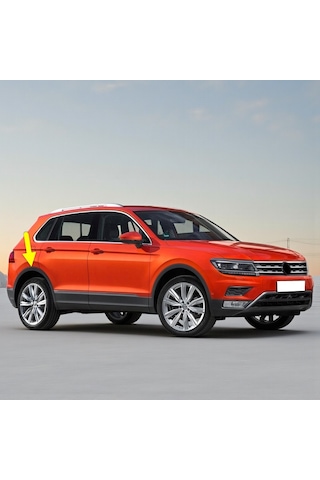 Vw Tiguan 2016-20 Sağ Arka Çamurluk Ağzı Plastik Dodik 5na854820j