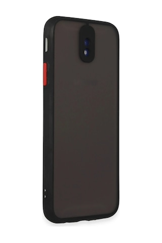 Newface Samsung Galaxy Uyumlu J7 Pro / J730 Kılıf Montreal Silikon Kapak Glblseme - 40 - Siyah