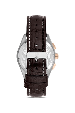 Hislon Ms206t-02kr Erkek Kol Saati Gri - Rose Gold