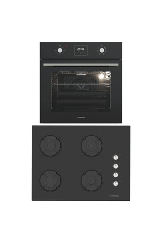 Termikel BO O64D5C B - BH P7144C B Ankastre Set Siyah