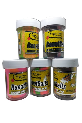 Renatbaits Yeni Üretim Peynir Kokulu Yüzen Alabalık Hamuru 50 Gr