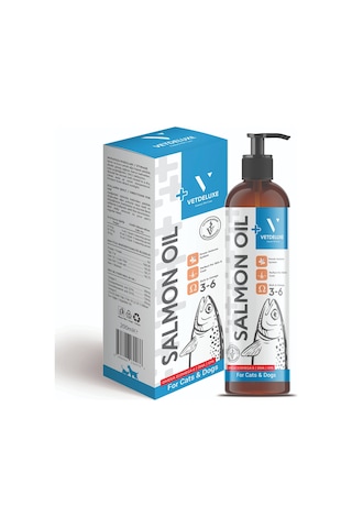 Vetdeluxe Salmon Oil Omega 3-6 Deri Tüy Sağlığını Destekleyen Somon Yağı 200 ML