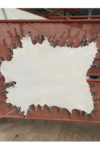 Hakiki Keçi Parşömen Derisi Doğal Kromsuz Pergament Sanat Ve Ciltleme İçin,100 X 70 Cm